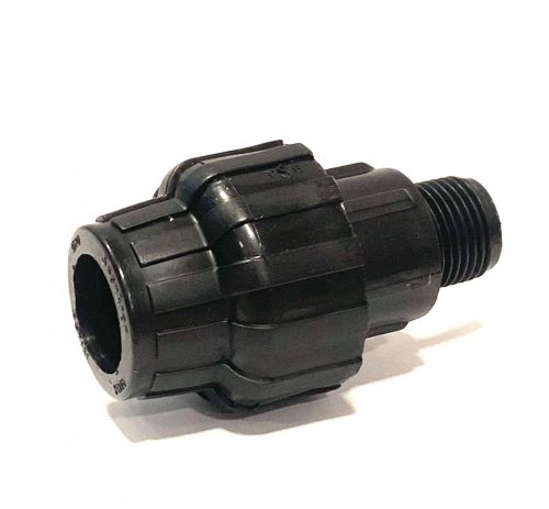 irritec, racord compresiune fitinguri, filet exterior, fitinguri negru, fe 20x1/2, racord compresiune extensie, 20x1/2, racod compresiune 20x1/2, fitinguri 20x1/2, filet exterior 10bar