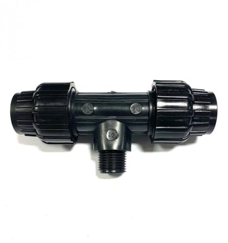 Teu compresiune FE 32 x 3/4" x 32 negru PN10