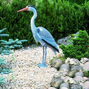 vand figuri de animal, animal salbatic vanzare, vand rata masculin, Starc gri 2 picioare 87cm