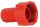Cupla cu filet 3/4'' pentru furtun 1/2" (rosu)