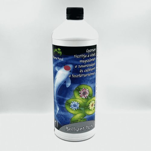 Brilliant Pond, reducator de turbiditate, reducator de fosfat, reducator de turbiditate a apei, reducator de fosfat a apei, Brilliant Pond 1 litru