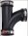 Cot flexibil din cauciuc, Cot flexibil din cauciuc forma T, cot flexibil t 63mm