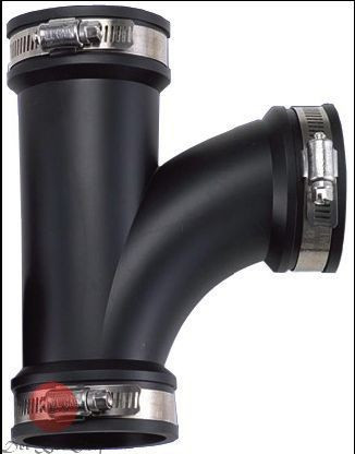 Cot flexibil din cauciuc, Cot flexibil din cauciuc forma T, cot flexibil t 63mm