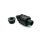 conector banda picurare, Conector robinet cu capac si gar