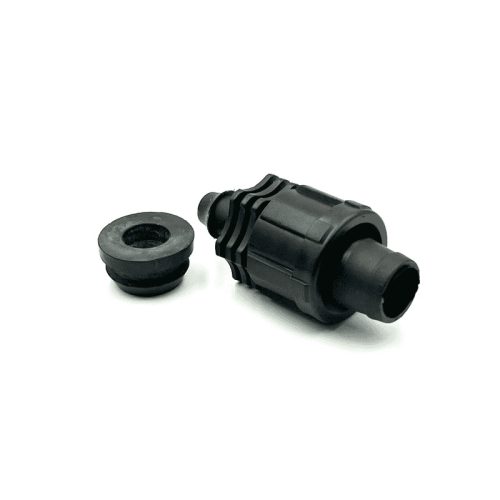 conector banda picurare, Conector robinet cu capac si gar
