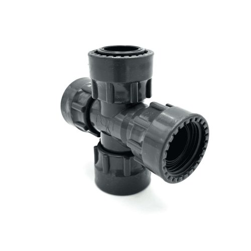 Rain Electrovana manifold Cruce FI  1" HHHH Olandez