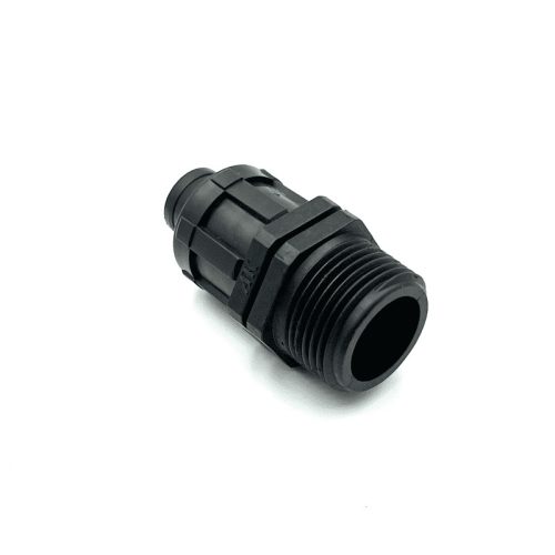 Fitting plastic 17mmx3/4, fitting plastic filet exterior