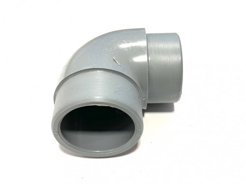 Racord cot din pvc turnat 32mm (2xE 36,5/36,5)