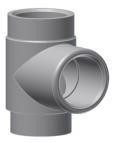 TEU din pvc turnat 40mm (2x E 50/46,5)