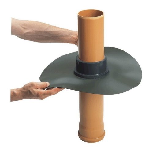 flansa de trecere pentru folie, flansa de trecere oase swimfol, manson cu flansa pentru folie, flansa de trecere 100mm, Oase SwimFol DN 100