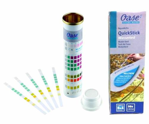 Bandă testare apă Oase Aqua Acti, Bandă testare apă Oase Quickstic, Oase Quickstick 6in1, apă Oase Quickstick 6in1, Bandă testare apă Oase