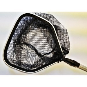 Plasa pescuit 100-200cm maner, 30cm plasa