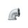 Cot fonta, Cot, Cot zincata cu filet interior, Cot fonta zincata, Cot Fi, cot filet interior, Cot fonta zincata 1/2
