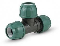 fitinguri 75mm, Teu compresiune 75 egal PN10, teu 75mm, teu 75 egal, teu egala 75, 75x75x75