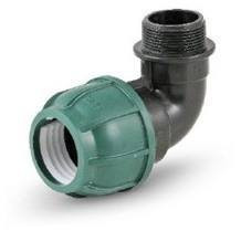 fitinguri irigare, cot PEHD, cot 63mm, cot compresiune 63mm, Cot compresiune 63, cot compresiune 63x21/2, fitinguri pentru teava pe 63mm, fitinguri pentru 63mm, teava pe cot, cot teava pehd