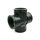 Plastic cruce 3" 4xFI