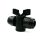 Robinet agricol 25mmx25mm (negru