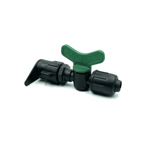 Robinet Jolly-tape 17mmx Flat furtun(verde)