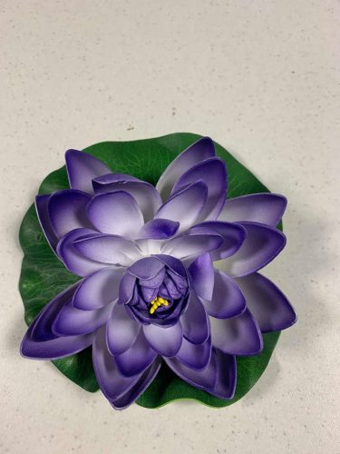 Nufar plastic mare 18cm, Nufar plastic violet