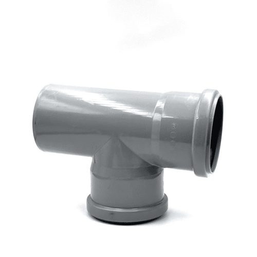 T cu garnitura PVC DN 110
